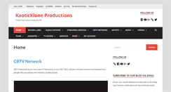 Desktop Screenshot of kaotickloneproductions.com